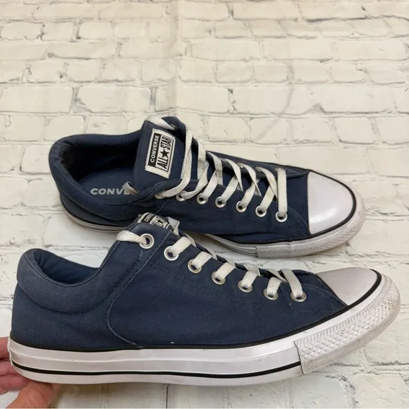 Navy Blue Converse - Picture 2 of 8